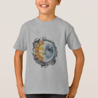 Sonne und Mond verschmelzen zusammen