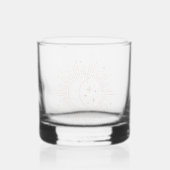 Sonne und Mond Whiskyglas (Rückseite)