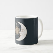 Sonne- und Mondbalance Kaffeetasse (VorderseiteRechts)