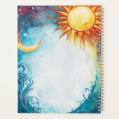Sonne und Mondfarbe Planer (Rückseite)