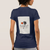 Sonne und Palmen T-Shirt (Rückseite)