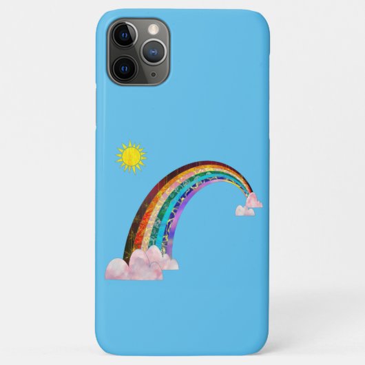 Sonne und Regenbogen 2 Case-Mate iPhone Hülle (Rückseite)