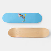 Sonne und Regenbogen 2 Skateboard (Horizontal)