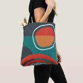 Sonne und Regenbogen Boho-Kunstwerk Tasche (Von Nahem)