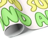 Sonne Und Spaß Geschenkpapier (Rolleneckpunkt)