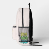 Sonne Und Spaß Rucksack (Rechts)