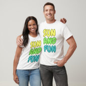 Sonne Und Spaß T-Shirt (Unisex)
