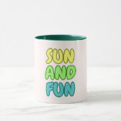 Sonne Und Spaß Tasse (Zentrum)