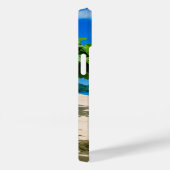 Sonne und tropischer Strand Case-Mate iPhone Hülle (Rückseite / Rechts)