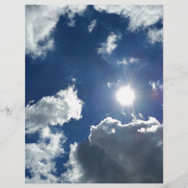 Sonne und Wolken (Vorderseite)