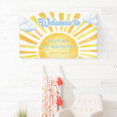 Sonne und Wolken Geburtstagsfeier Banner (Insitu)