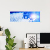 Sonne und Wolken in Ottawa Himmel. Jetzt kaufen Poster (Heimbüro)