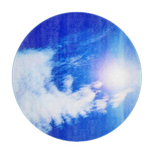 Sonne und Wolken in Ottawa Himmel. Jetzt kaufen Schneidebrett