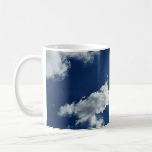 Sonne und Wolken Kaffeetasse (Links)