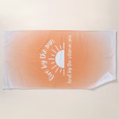 Sonne & Vitamin Meer Strandtuch (Vorderseite)