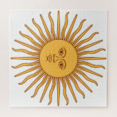 Sonne vom Mai Puzzle (Horizontal)