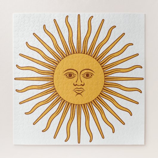 Sonne vom Mai Puzzle (Vertikal)