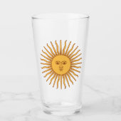 Sonne vom Mai (Sol de Mayo) Glas (Vorderseite)