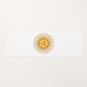 Sonne vom Mai Yogamatte (Vorderseite (Horizontal))