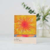 Sonne von Karl Dackel Postkarte (Stehend Vorderseite)