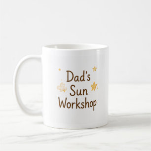 Sonne-Workshop-Geschenk mit weicher Ästhetik Kaffeetasse