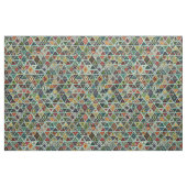 Sonnebär geo Minze Stoff (Fat Quarter (45,7 x 55,9 cm))