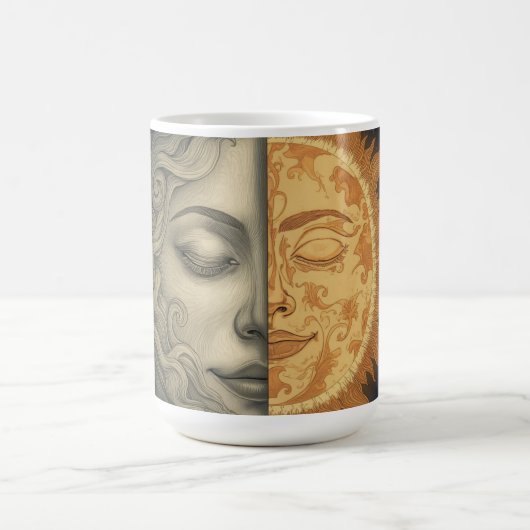 SonneMond Kaffeetasse (Mittel)