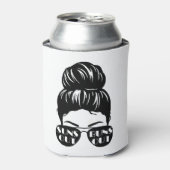 Sonnen aus Buns out Can Coozie Dosenkühler (Kanne Vorderseite)