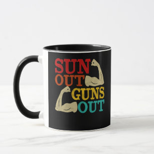 Sonnen aus Waffen  Tasse