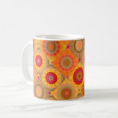 Sonnen-Becher mit Blumenmuster-Design Kaffeetasse (Vorderseite Links)
