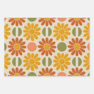 Sonnen-Daisy Geschenkpapier Set