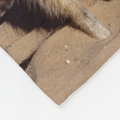 Sonnen der Meerkats Fleece-Decke Fleecedecke (Ecke)