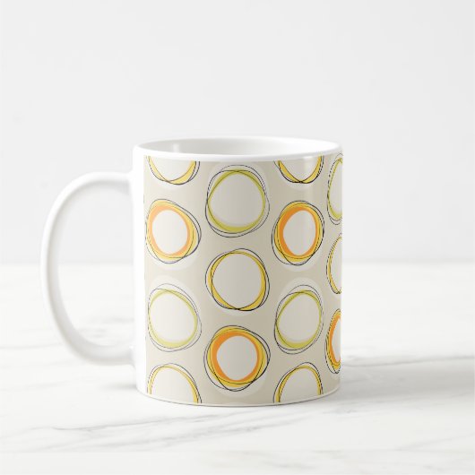 Sonnen Finsternis mid_-_Century Modern, Black - Kaffeetasse (Links)