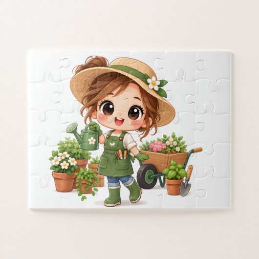 Sonnen Garten Helfer Puzzle (Horizontal)