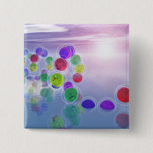 Sonnen in der Kursschaltfläche Button (Vorderseite)