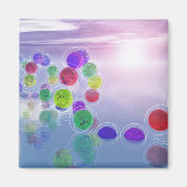 Sonnen in ihrem Kurs Magnet (Vorne)