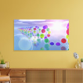 Sonnen in ihren Kursen Canvas Print Leinwanddruck (Insitu (Wohnzimmer))