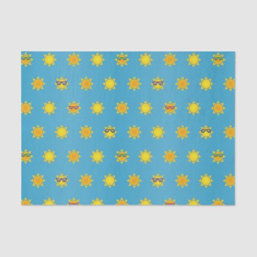 Sonnen in Schatten Seidenpapier (Vorderseite)