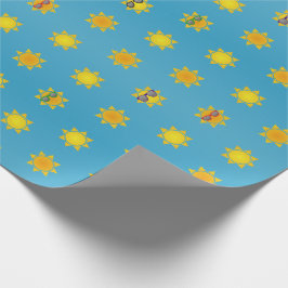 Sonnen in Shades Wrapping Paper Geschenkpapier