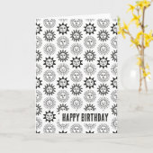 Sonnen Karte (Gelbe Blume)