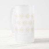 Sonnen Mattglas Bierglas (Vorderseite Links)