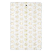 Sonnen Mini Klemmbrett (Rückseite)