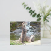 Sonnen Postkarte (Stehend Vorderseite)