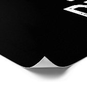 Sonnen sind zauberhaft Funny Bulb Pun Dark BG Poster (Ecke)