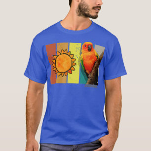 Sonnen-Sittich-Papagei-Vogel-Männer-Frauen-Kinder T-Shirt