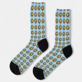 Sonnen Socken (Linkes Detail)