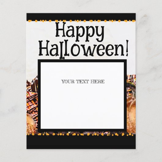 SONNEN! SONNENSCHEIN! GLÜCKLICH HALLOWEEN! : FLYER (Vorne)