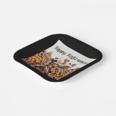 SONNEN! SONNENSCHEIN! GLÜCKLICH HALLOWEEN! : PAPPTELLER (Gewinkelt)