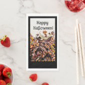 SONNEN! SONNENSCHEIN! GLÜCKLICH HALLOWEEN! : SERVIETTE (Beispiel)