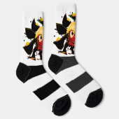 SONNEN! SONNENSCHEIN! :) SPOOKY HALOWEEN PUMPKIN S SOCKEN (Rechts)